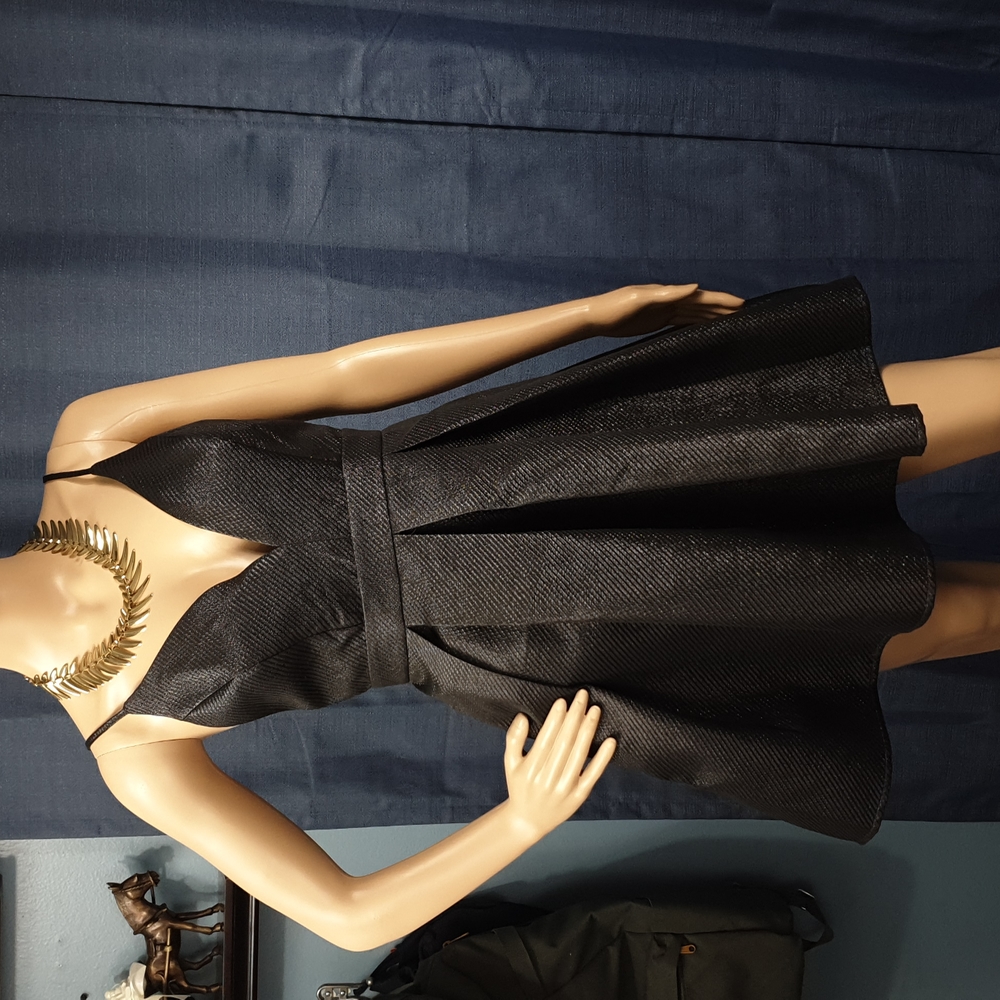 NWT A. Peach Women Black Cocktail Dress S